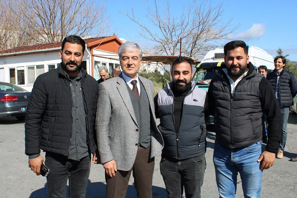 Cumhur İttifakı’nın AK Partili Çiğli Belediye Başkan Adayı Murat Gökçekaya,