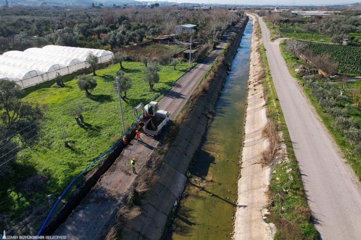 Menemen ve Foça’nın içme suyu sıkıntısı sona eriyor: 270 milyon liralık dev yatırım İzmir Büyükşehir Belediyesi İZSU Genel Müdürlüğü, tüm kente kesintisiz içme