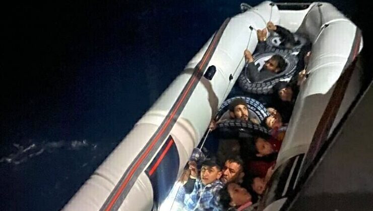 Muğla’da lastik botla yeni yaşam umudu: 10 düzensiz göçmen kurtarıldı