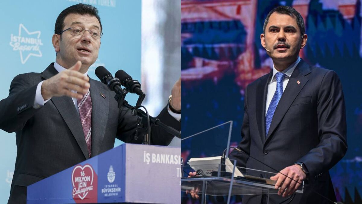 İstanbul’da yapılan altı anketin beşinde Ekrem İmamoğlu, Murat Kurum’un önünde