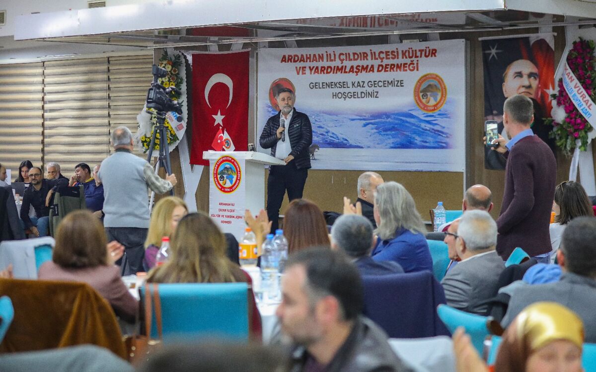 Ardahan İli Çıldır İlçesi Kültür ve Dayanışma Derneği geleneksel ‘Kaz
