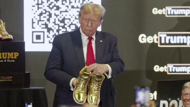 Milyonlarca dolar ceza alan Trump, ayakkabı satışına başladı
