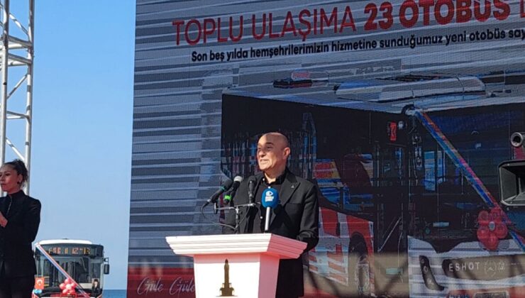 Başkan Soyer’den İzmirlilere büyük müjde: Ulaşım tek binişle 120 dakika boyunca ücretsiz olcak