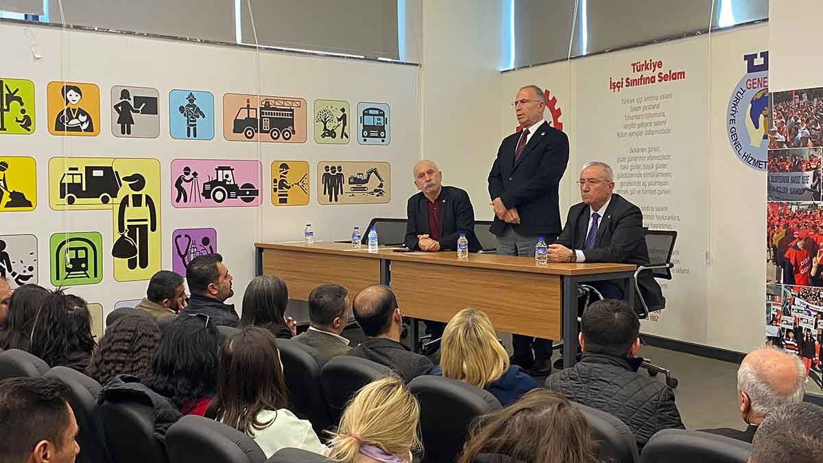 DİSK’ten Işık’a “yeşil ışık” CHP Gaziemir Belediye Başkan Adayı Ünal