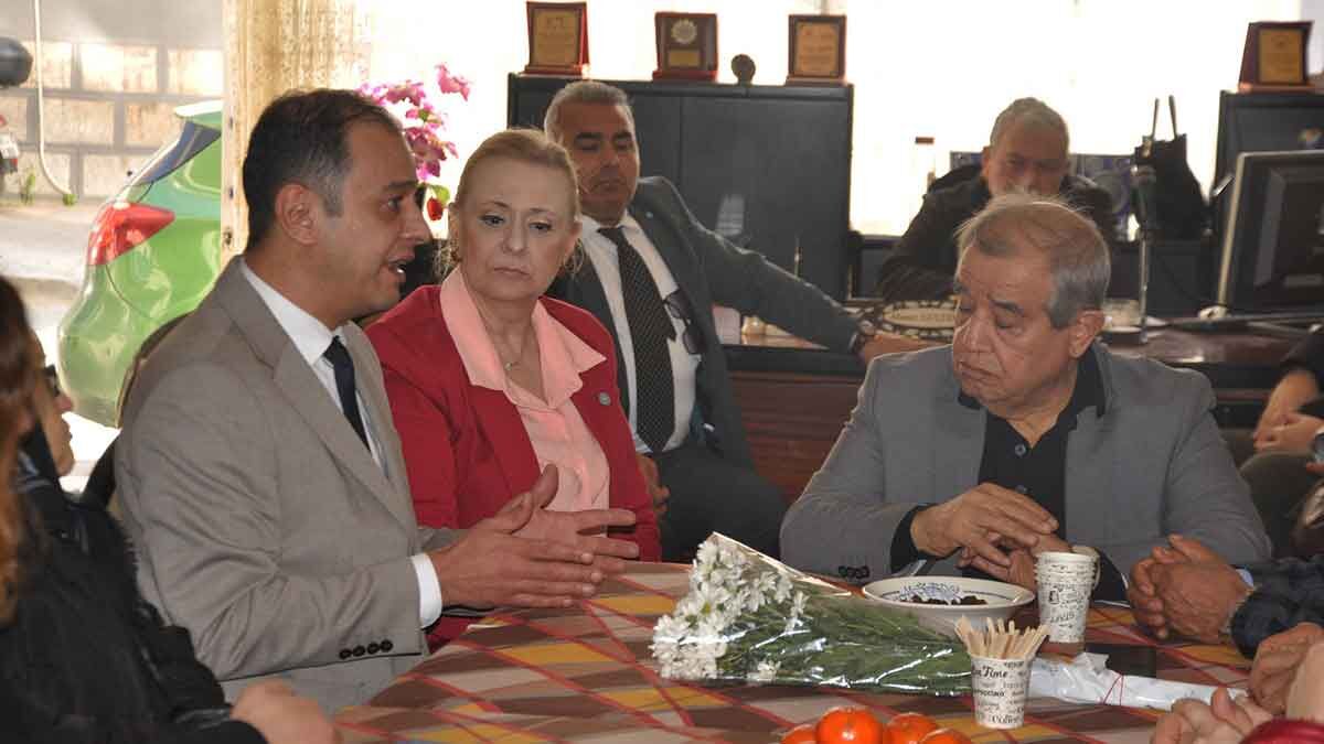 İYİ Parti Karabağlar Başkan Adayı Gökhan Uzun ve İlçe Teşkilatı,