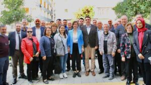 CHP Genel Başkan Yardımcısı ve PM Üyesi Yankı Bağcıoğlu, Karabağlar