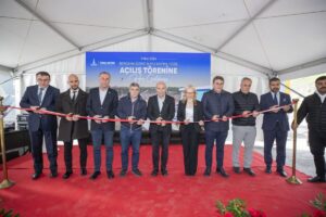 80 milyonluk yatırımla kurulan tesisin açılış töreninde önemli mesajlar veren