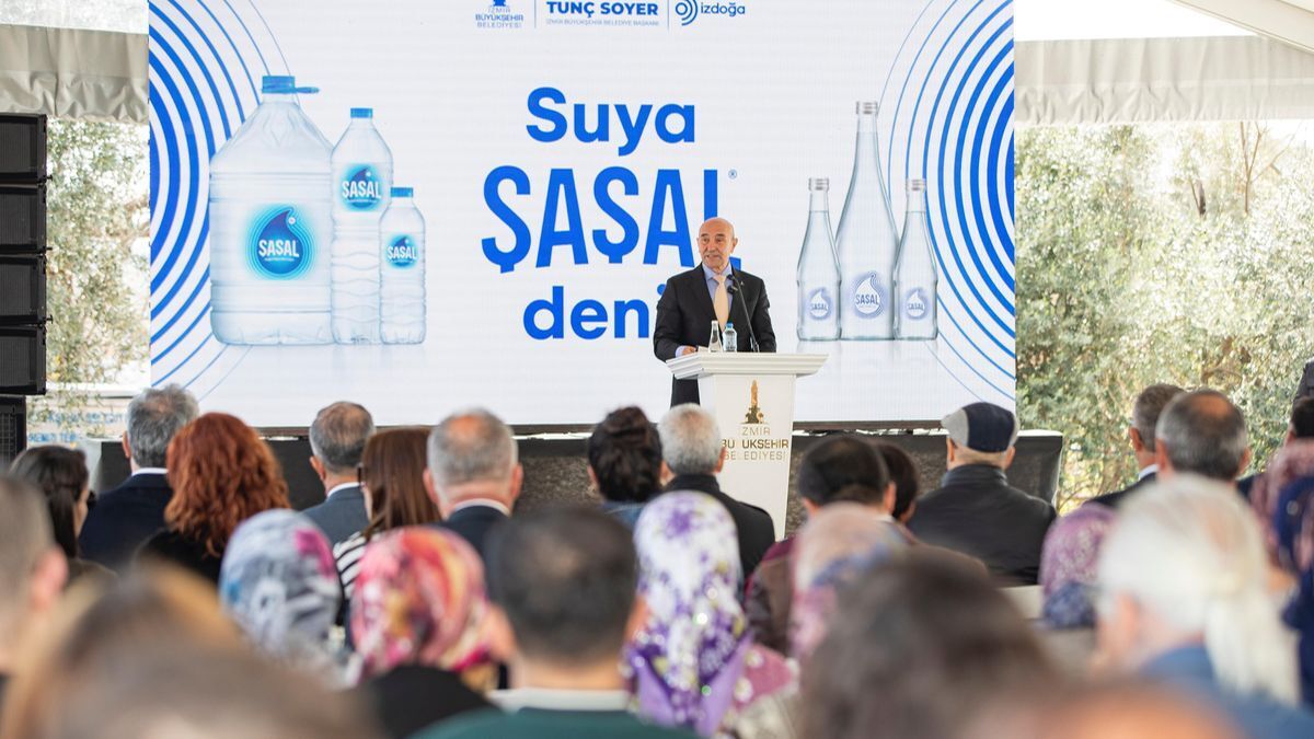 92 yıllık bir Cumhuriyet markası olan Şaşal Su Fabrikası’nın Büyük