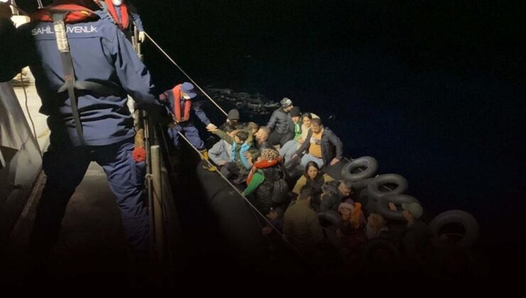 İzmir’de 36 kaçak göçmen yakalandı, 1 organizatör gözaltına alındı