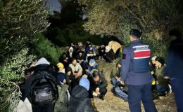 İzmir’de göçmenler jandarmadan kaçamadı, binlerce göçmen yakalandı