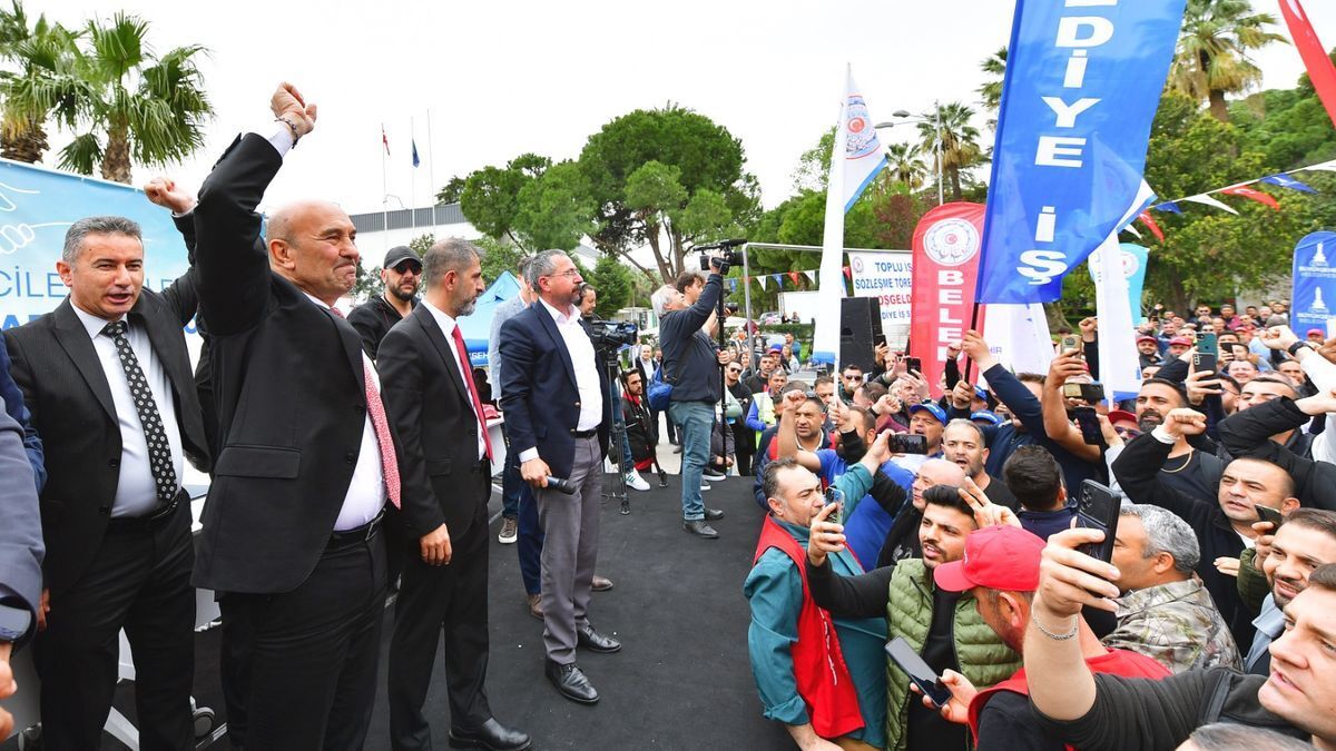 İzmir Büyükşehir Belediye Başkanı Tunç Soyer, belediye şirketleri İZSU, İZDOĞA,