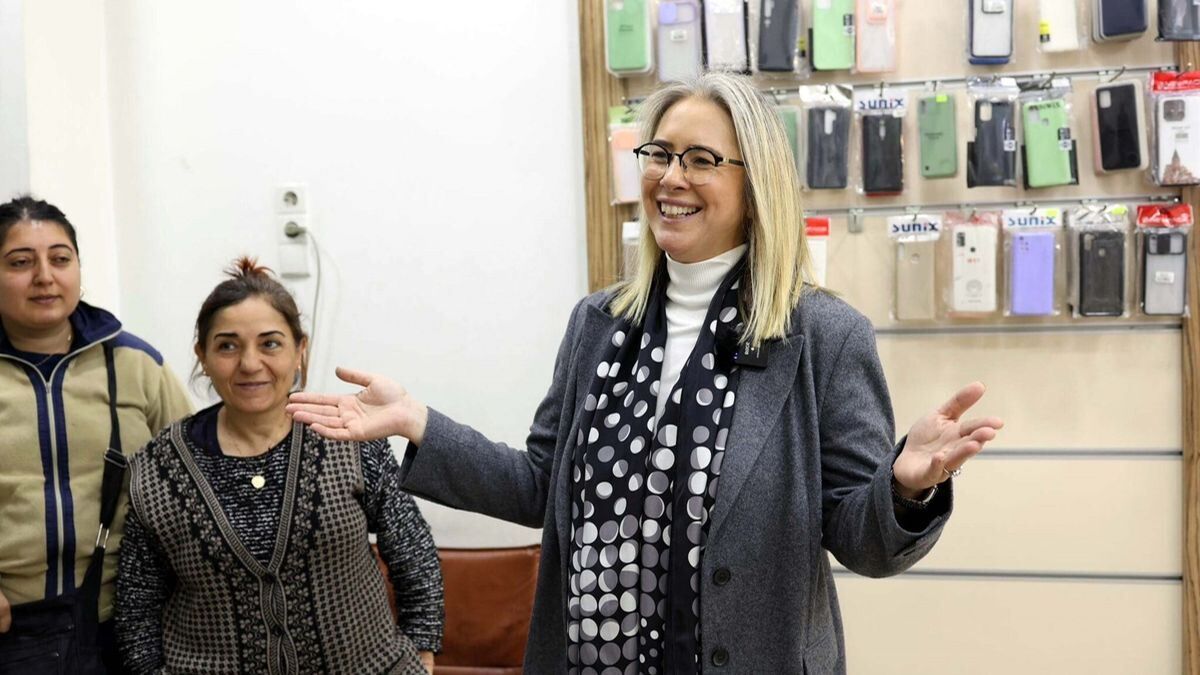 AK Parti Konak Belediye Başkan adayı Ceyda Bölünmez Çankırı, Konak