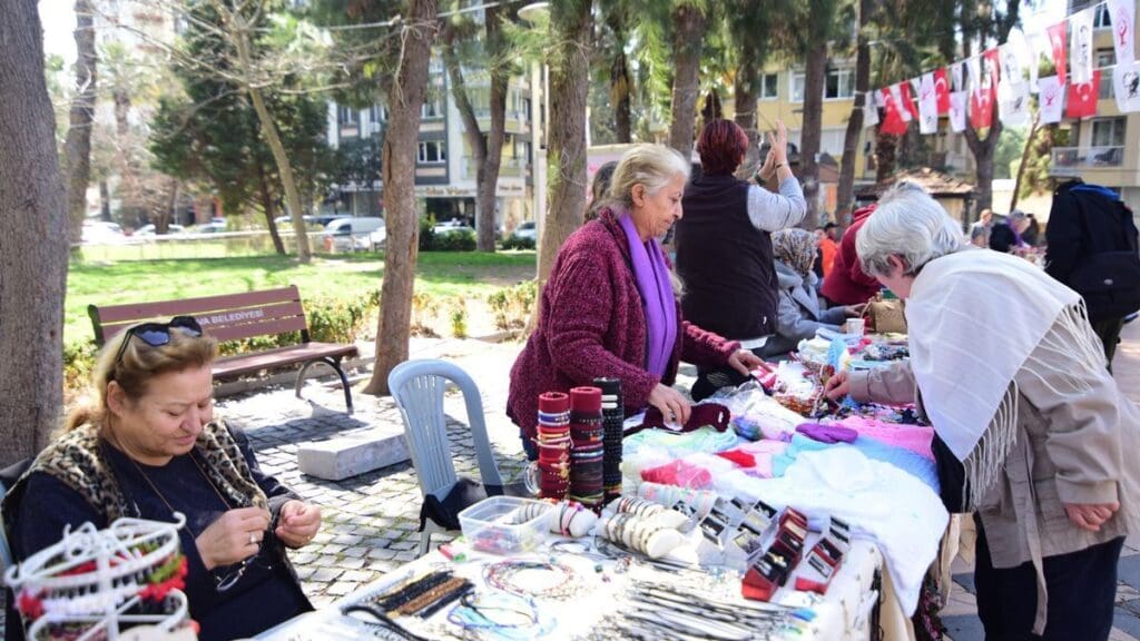 Bornova’da kadın dayanışması