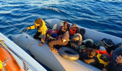 İzmir’de düzensiz göç dramı: 12’si çocuk 27’si kurtarıldı