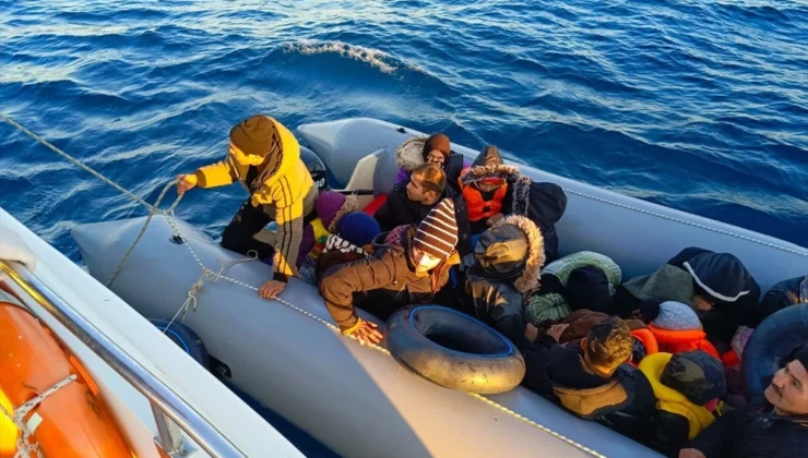 İzmir’de düzensiz göç dramı: 12’si çocuk 27’si kurtarıldı