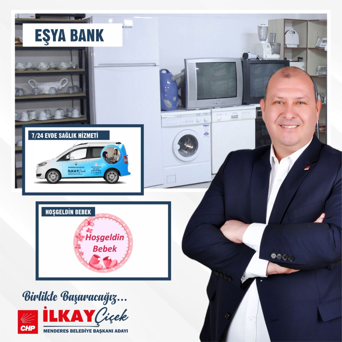 CHP Menderes Belediye Başkan Adayı İlkay Çiçek Menderes’in geleceğine yönelik