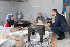 CHP Buca Belediye Başkan adayı Görkem Duman, hafta sonu köyleri