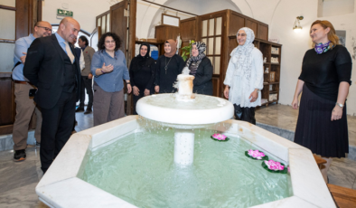 İzmir’de tarihi Namazgah Hamamı kadın istihdamına destek için restore edildi