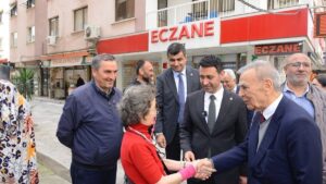Cumhuriyet Halk Partisi (CHP) Bayraklı Belediye Başkan adayı İrfan Önal,