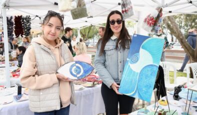 Karşıyaka’da 100 emekçi kadından 8 Mart pazarı