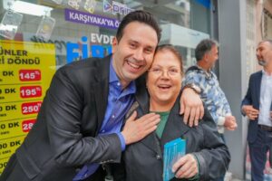 EGE BAGDER üyeleriyle bir araya gelen Karşıyaka Belediye Başkan Adayı
