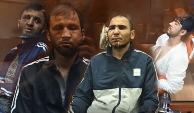 Moskova’daki terör saldırısına 4 tutuklama… Mahkemeye böyle çıktılar