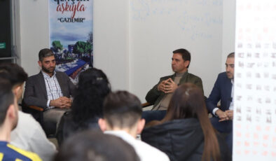 AK Parti Gaziemir Adayı Deniz Doğan gençlerle buluştu: Projelerini anlattı