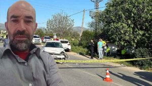 İZMİR’de polisten kaçarken bir otomobille çarpışıp yola savrulan motosikletin sürücüsü