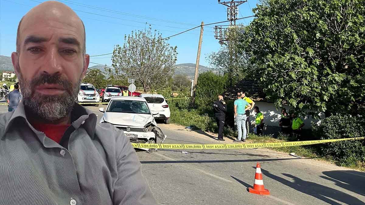 İZMİR’de polisten kaçarken bir otomobille çarpışıp yola savrulan motosikletin sürücüsü