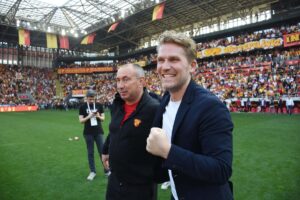 Süper Lig’e adını yazdıran Göztepe‘nin Danimarkalı Başkanı Rasmus Ankersen, yayıncı