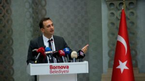 Bornova Belediye Başkanı Ömer Eşki bugün Bornova vizyonunu anlatmak için