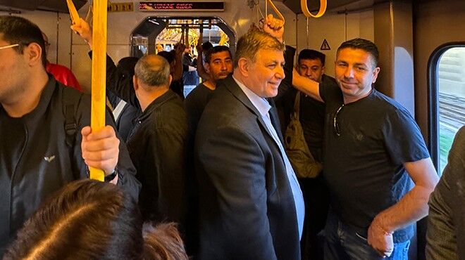 DEMOKRAT GÜNDEM- İzmir Büyükşehir Belediye Başkanı Cemil Tugay, İzmirlilerin metro
