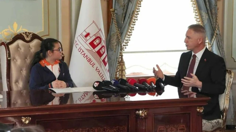 Vali Gül’ün 23 Nisan için koltuğu devrettiği çocuk, 1 Mayıs‘ın Taksim‘de kutlanmasına