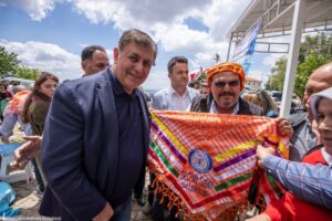 İzmir Büyükşehir Belediye Başkanı Dr. Cemil Tugay, Bornova Kayadibi Mahallesi’nde