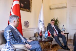 İzmir Büyükşehir Belediye Başkanı Dr. Cemil Tugay, Yunanistan’ın İzmir Başkonsolosu