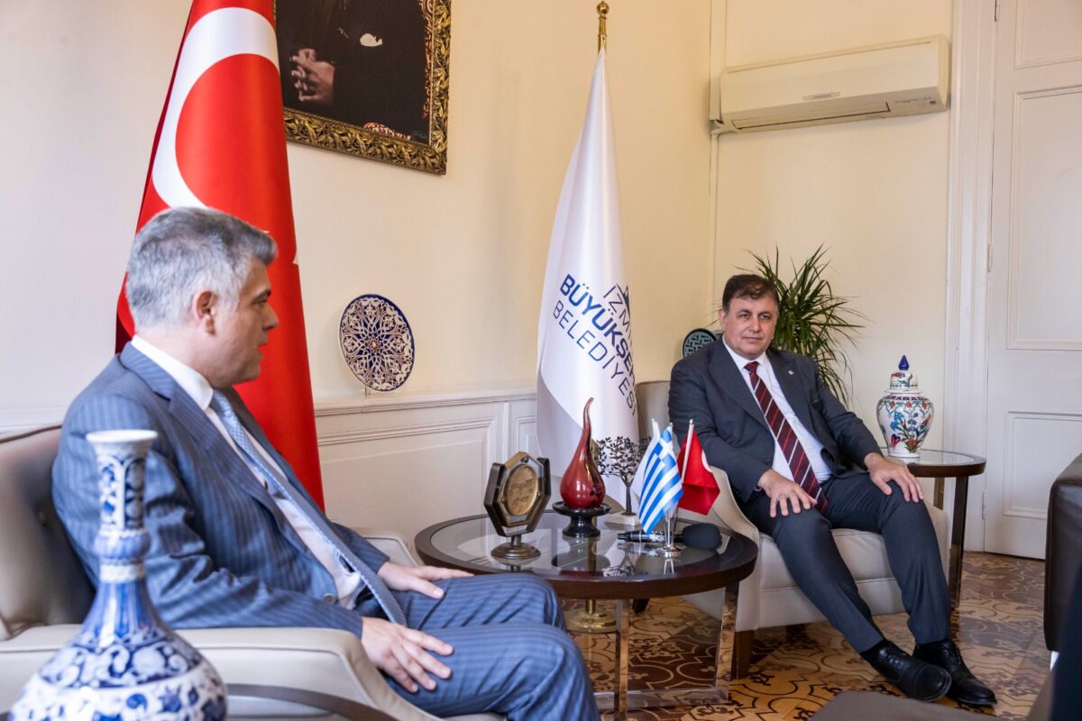 İzmir Büyükşehir Belediye Başkanı Dr. Cemil Tugay, Yunanistan’ın İzmir Başkonsolosu