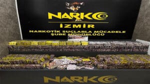 İzmir İl Emniyet Müdürlüğü’ne bağlı Narkotik Suçlarla Mücadele Şube Müdürlüğü