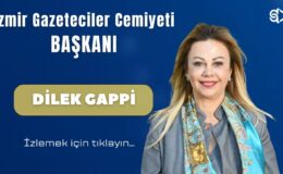 İzmir Gazeteciler Cemiyeti Başkanı Dilek Gappi ile Demokrat Bakış