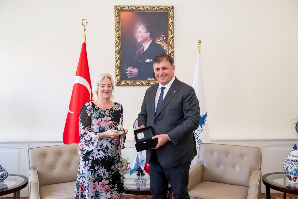 İzmir Büyükşehir Belediye Başkanı Dr. Cemil Tugay, Birleşmiş Milletler Kalkınma