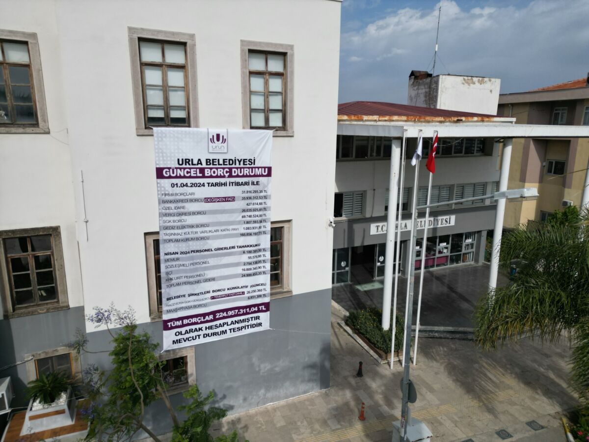 Urla Belediye Başkanı Selçuk Balkan, “Urla Belediyesinde şeffaflık yönetim anlayışının