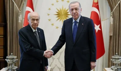 Cumhurbaşkanı Erdoğan, Bahçeli ile görüşüyor