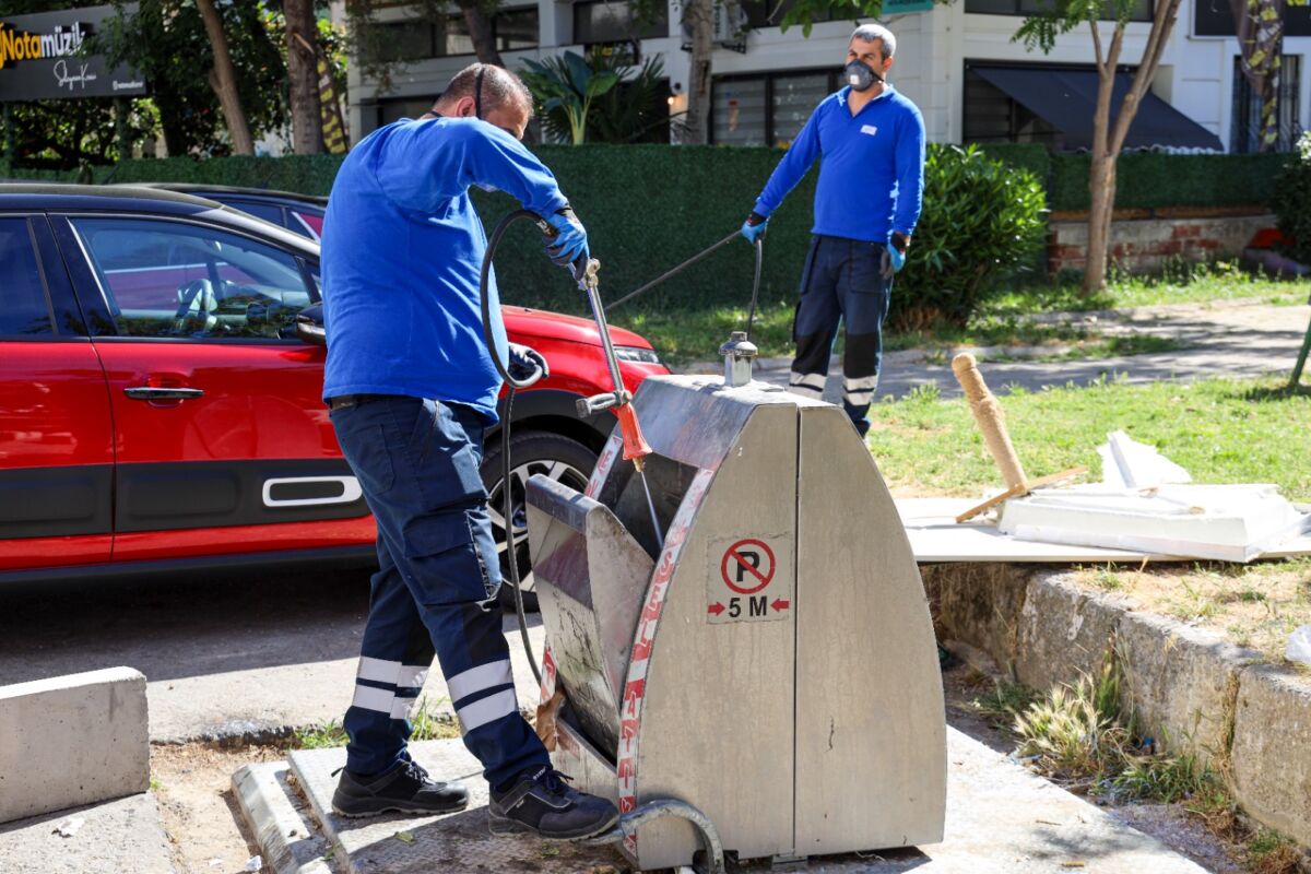Daha temiz bir kent yaratmak için yoğun çalışmalar yürüten Karşıyaka