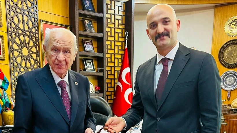 MHP eski Mersin Milletvekili Olcay Kılavuz’un, Ülkü Ocakları eski Genel