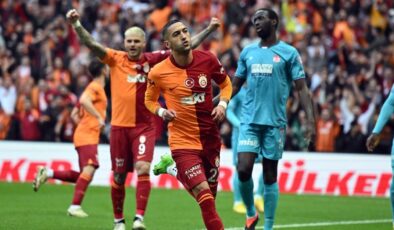 Galatasaray, Sivasspor’u 6 golle geçip Süper Lig rekoru kırdı