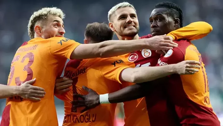 Galatasaray Süper Lig’de 24. Kez Şampiyon: Kupayı kaldırdılar