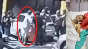 İzmir’in Karabağlar ilçesinde, yanlışlıkla otomobiline binen kız çocuğunu darbettiği sırada