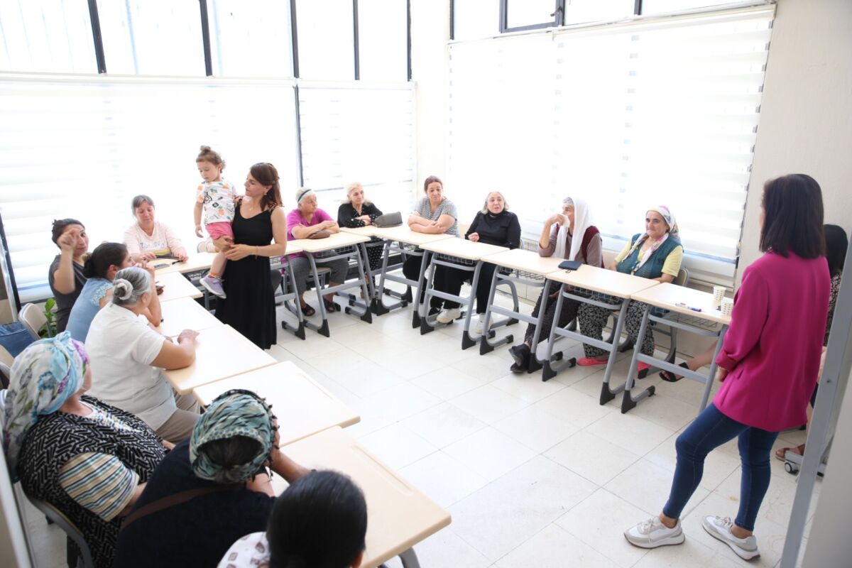 Çiğli Belediyesi Kadın ve Aile Hizmetleri Müdürlüğü’nün Güzeltepe Kadın Dayanışma