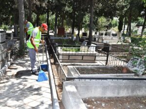 İzmir Büyükşehir Belediyesi Mezarlıklar Dairesi Başkanlığı, Kurban Bayramı öncesi kentteki