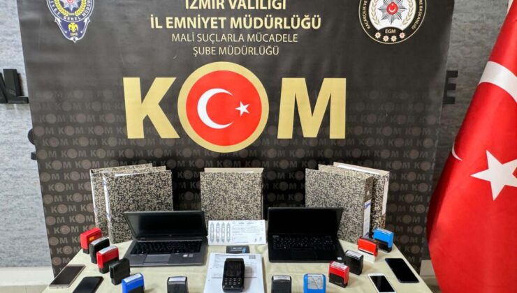 İzmir’de ‘naylon fatura’ operasyonu: 3 gözaltı