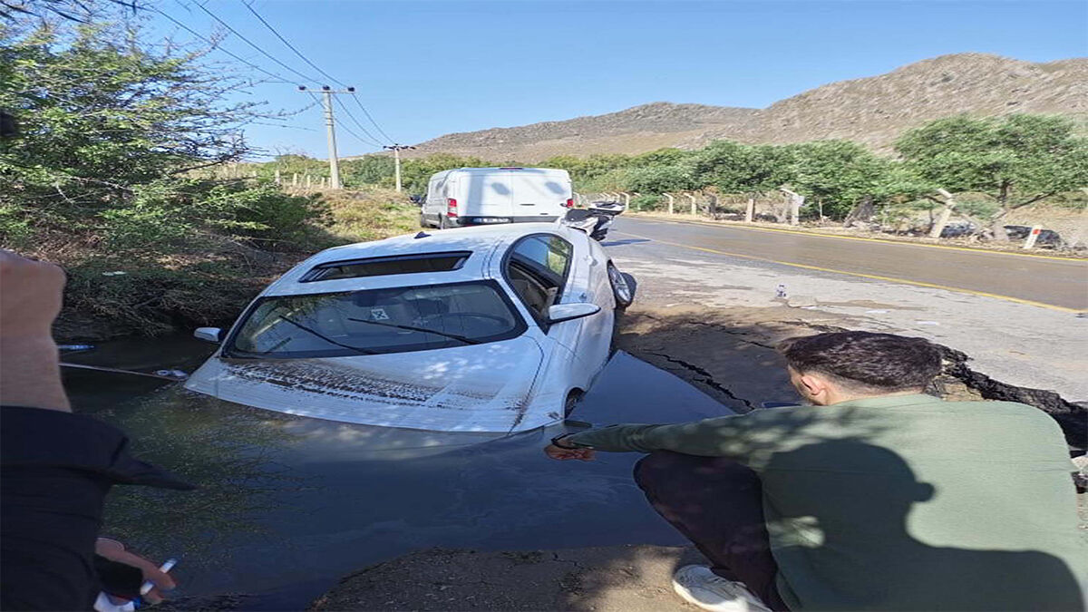 Muğla’nın Bodrum ilçesinde, ana su isale hattında meydana gelen patlamada